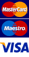 Mastercard Maestro Visa Card Acceptance